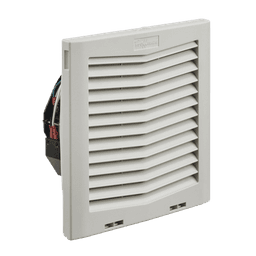 Ventilador Con Filtro de Montaje Lateral HF10, Con Flujo de Aire de 159 CFM, 115 Vca, Color Gris Claro 