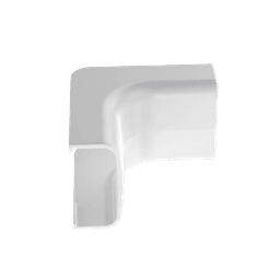 Esquinero interior, para uso con canaleta LD5, material ABS, Color Blanco