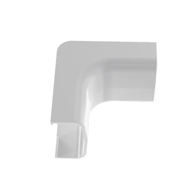 Esquinero interior, para uso con canaleta LD5, material ABS, Color Blanco
