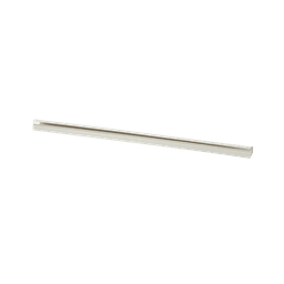 Canaleta LD10 de PVC rígido, con cinta adhesiva para instalación sin herramientas, de 38.4 x 24 x 3048 mm, Color Blanco Mate