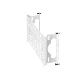 Accesorio Para Montaje de Equipos o Dispositivos en Gabinetes Multipropósito, de Instalación a Presión, de Acero, Color Blanco