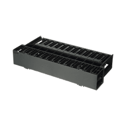 Organizador de Cables Horizontal NetManager, Doble (Frontal y Posterior), Para Rack de 19in, 2UR