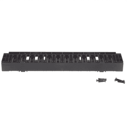 Organizador de Cables Horizontal NetManager, Sencillo (Solo Frontal), Para Rack de 19in, 1UR