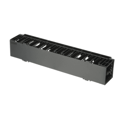 Organizador de Cables Horizontal NetManager, Sencillo (Solo Frontal), Para Rack de 19in, 2UR