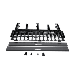 Organizador de Cables Horizontal NetManager de Alta Densidad, Doble (Frontal y Posterior), Para Rack de 19in, 1UR