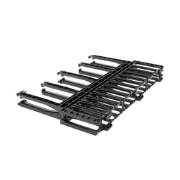 Organizador de Cables Horizontal NetManager de Alta Densidad, Doble (Frontal y Posterior), Para Rack de 19in, 1UR