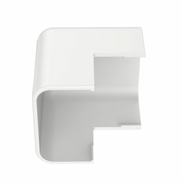 Esquinero exterior, para uso con canaleta LD10, material ABS, Color Blanco