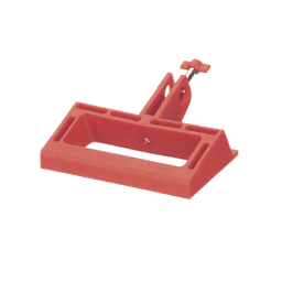 Bloqueador LOTO de Manija Grande para Disyuntores de Caja Moldeada, 2.24" (56.8m) Largo x 3.75" (95.2mm) Ancho. Color rojo