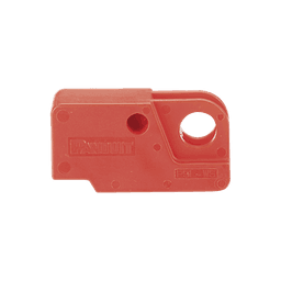 Dispositivo de Bloqueo LOTO para Interruptores Eléctricos de Palanca, de 15.2 x 22.3 mm, Color Rojo