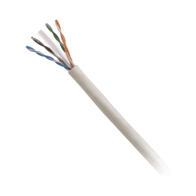 Bobina de Cable UTP 305 m. de Cobre, PanNet, Gris, Categoría 5e (24 AWG), PVC (CM), de 4 pares