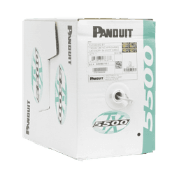 Bobina de Cable UTP 305 m. de Cobre, PanNet, Gris, Categoría 5e (24 AWG), PVC (CM), de 4 pares