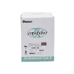 Bobina de Cable UTP 305 Metros (1000 Pies) de Cobre, TX6000? PanNet, Reelex, Gris Internacional, Categoría 6 Mejorado (23 AWG), PVC (CM), de 4 Pares