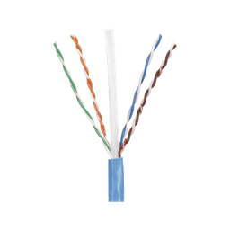 Bobina de Cable UTP 305 m. de Cobre, PanNet, Azul, Categoría 5e (24 AWG), Riser (CMR), de 4 pares