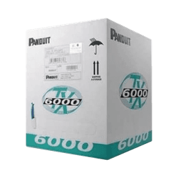 Bobina de Cable UTP 305 Metros (1000 Pies) de Cobre, TX6000™ PanNet, Reelex, Blanco, Categoría 6 Mejorado (23 AWG), PVC (CMR, Riser), de 4 Pares