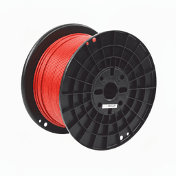 Bobina de Cable UTP de 4 Pares, Vari-MaTriX HD, Cat6A, 23 AWG, CMR (Riser), Color Rojo, 305m