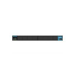 Chasis Para 9 Transmisores FMPS Clase 4, Hasta 4800 W de Potencia, Tarjeta de Red Incluida, 1 UR, Color Negro