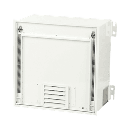 Gabinete de Techo Plenum / 2 UR Equipo Activo / 6 UR Parcheo / Acero / Blanco
