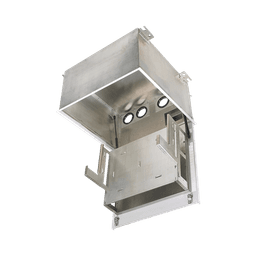Gabinete de Techo Plenum / 2 UR Equipo Activo / 6 UR Parcheo / Acero / Blanco