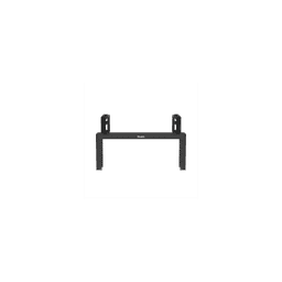 Rack de Distribución Aéreo de 2 Postes PanZone®, Rieles Roscados #12-24, de 4 UR, Color Negro 