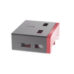 Dispositivo de Bloqueo Smartkeeper, Para Puertos USB-A, Color Rojo, Paquete de 5 Piezas