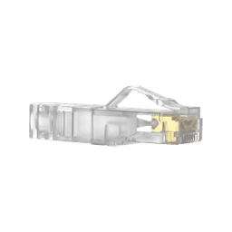 Plug RJ45 Cat6A, Para Cable UTP de Calibre 23-24 AWG, Chapado en Oro de 50 micras, Paquete de 100 piezas