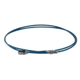 Patch Cord Cat6A, Diametro Reducido 28 AWG, Blindado S/FTP, CM/LS0H, 2m, Color Azul