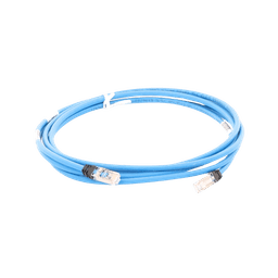 Patch Cord Cat6A, Blindado S/FTP, CM/LS0H, 10ft, Color Azul