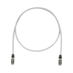 Patch Cord Cat6A, Blindado S/FTP, CM/LS0H, 10ft, Color Gris