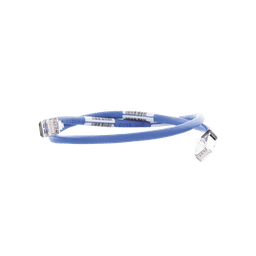 Patch Cord Cat6A, Blindado S/FTP, CM/LS0H, 2ft, Color Azul