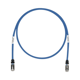 Patch Cord Cat6A, Blindado S/FTP, CM/LS0H, 2ft, Color Azul