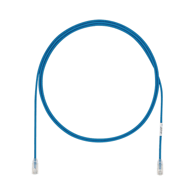 Cable de Parcheo UTP Cat6A, CM/LSZH, Diámetro Reducido (28AWG), Color Azul, 10ft