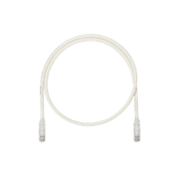 Cable de Parcheo UTP, Cat6A, 24 AWG, CM, Color Blanco, 1ft