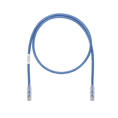 Cable de Parcheo UTP, Cat6A, 24 AWG, CM, Color Azul, 10ft