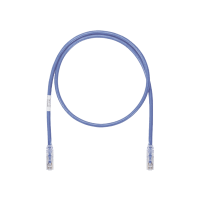 Cable de Parcheo UTP, Cat6A, 24 AWG, CM, Color Azul, 50ft