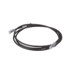 Cable de Parcheo UTP, Cat6A, 24 AWG, CM, Color Negro, 5ft