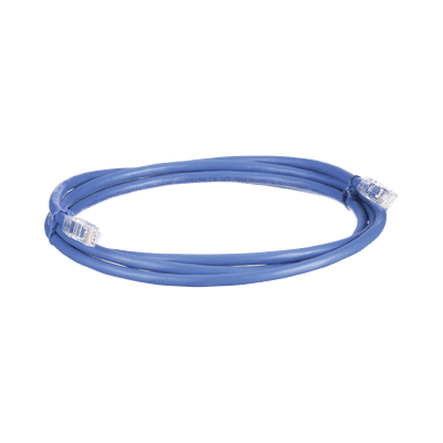 Cable de Parcheo UTP, Cat6A, 24 AWG, CM, Color Azul, 7ft