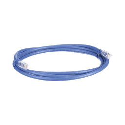 Cable de Parcheo UTP, Cat6A, 24 AWG, CM, Color Azul, 7ft