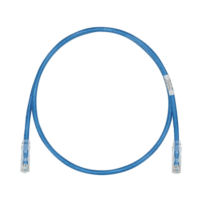 Cable de Parcheo TX6, UTP Cat6, 24 AWG, CM, Color Azul, 10 Metros