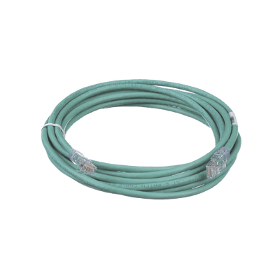 Cable de Parcheo TX6, UTP Cat6, 24 AWG, CM, Color Verde, 15ft