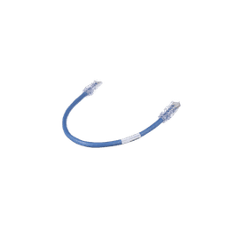 Cable de Parcheo TX6, UTP Cat6, 24 AWG, CM, Color Azul, 1 ft