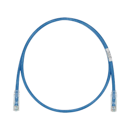 Cable de Parcheo TX6, UTP Cat6, 24 AWG, CM, Color Azul, 6.1 Metros (20 Pies)