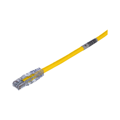 Cable de Parcheo TX6, UTP Cat6, 24 AWG, CM, Color Amarillo, 20ft