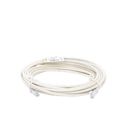 Cable de Parcheo TX6, UTP Cat6, 24 AWG, CM, Color Blanco Mate, 30ft