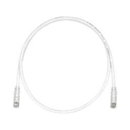 Cable de Parcheo TX6, UTP Cat6, 24 AWG, CM, Color Blanco Mate, 30ft