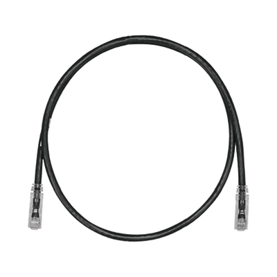 Cable de Parcheo TX6, UTP Cat6, 24 AWG, CM, Color Negro, 3 ft.