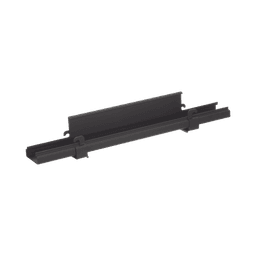 Soporte de Montaje a Techo Tipo Trapecio, para Charolas Wyr-Grid de 12 in (304.8 mm) de Ancho, Uso con Varilla Roscada de 1/2", Color Negro