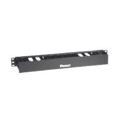 Organizador de Cables Horizontal PatchLink, Sencillo (Solo Frontal), Para Rack de 19in, 1UR