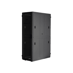 Gabinete FlexFusion™ XGL (Light) para Centros de Datos, 42 UR, 600 mm de Ancho, 1070 mm de Profundidad, Fabricado en Acero, Color Negro