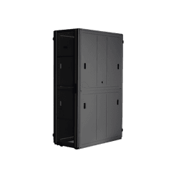 Gabinete FlexFusion™ XGL (Light) para Centros de Datos, 42 UR, 600 mm de Ancho, 1200 mm de Profundidad, Fabricado en Acero, Color Negro