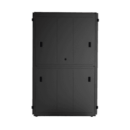 Gabinete FlexFusion™ XGL (Light) para Centros de Datos, 42 UR, 800 mm de Ancho, 1200 mm de Profundidad, Fabricado en Acero, Color Negro